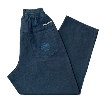 Pantalón Baggy Plag's Colab SU Indigo