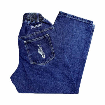 Pantalón Baggy Plag's Bear Azul