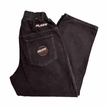Pantalón Baggy Plag's Colab SU Marrón