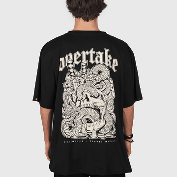 Polo Oversize Overtake Black Manba