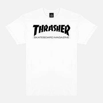 Polo Thrasher Skate Mag White