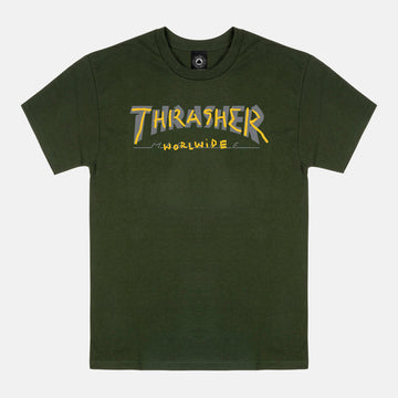 Polo Thrasher Trademark Forest Green