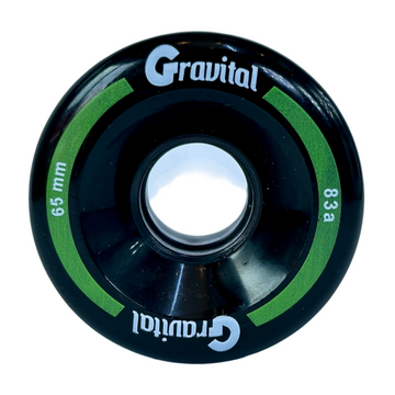 Ruedas Gravital Blacks 65 mm – 83A