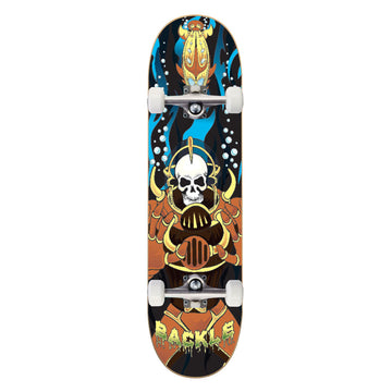 Skate Completo Backle Skull Diver