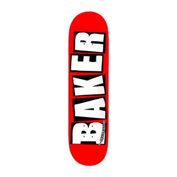 Tabla de Skate Baker Brand Logo Red White