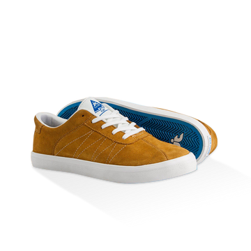 Zapatillas Kulture Fleet Mostaza/Turquesa