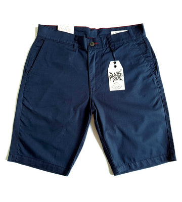 Short Black Dice Chino Azul