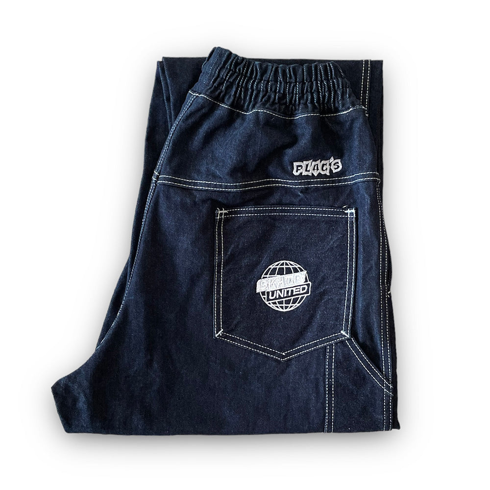 Pantalón Baggy Carpintero Plag's Navy