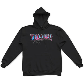 Polera Con Capucha Thrasher Vice Black