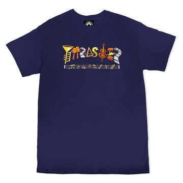 Polo Thrasher Fillmore Logo Navy