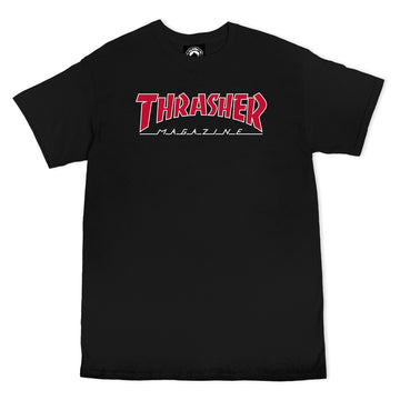 Polo Thrasher Outlined Black