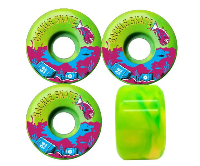 Ruedas Backle Fish 101A 56MM – 4bidden Skateshop