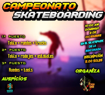 🏆  Campeonato Skateboarding La Rinconada