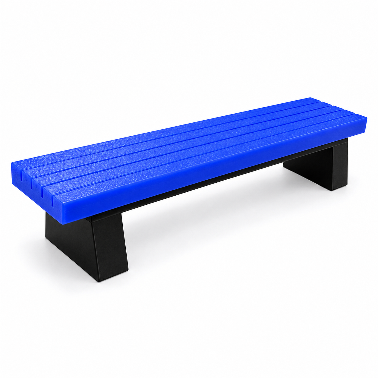 Banca fingerboard 4bidden Street Bench azul para slides y grinds