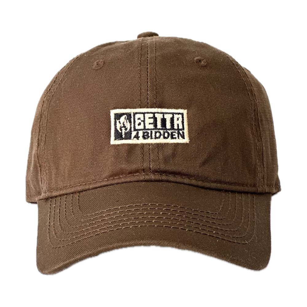 Dad Hat Betta x 4bidden Classic Collab Marrón