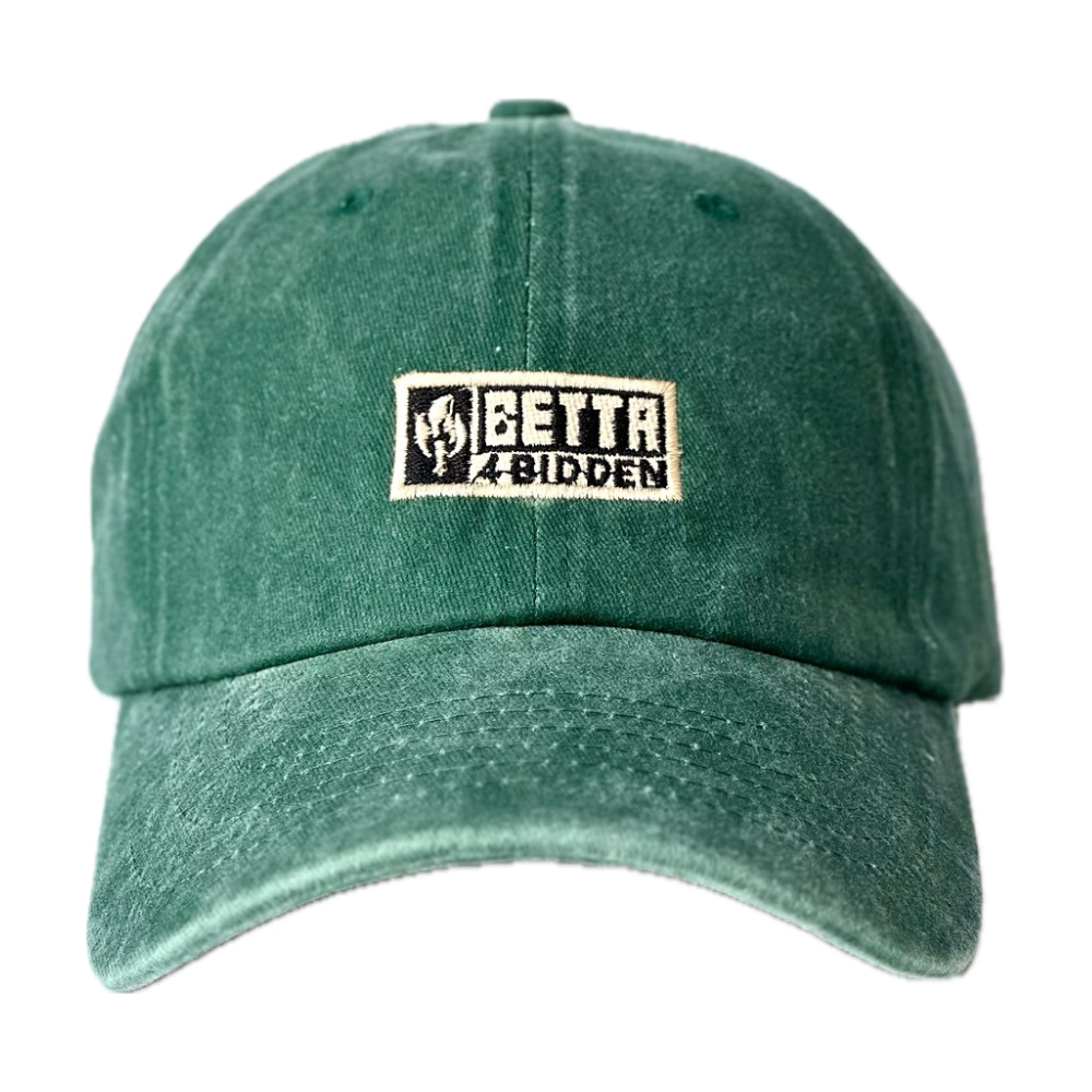 Dad Hat Betta x 4bidden Classic Collab Verde