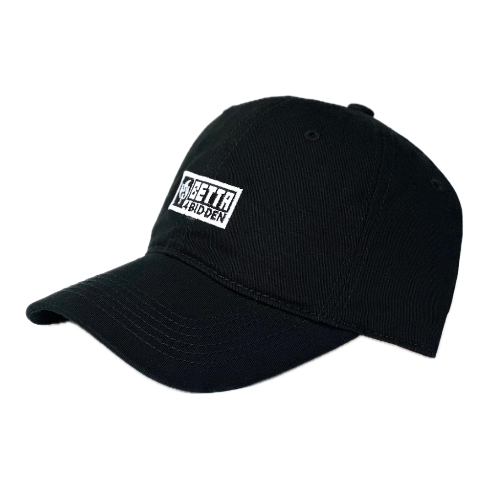 Dad Hat Betta x 4bidden Classic Collab Negro