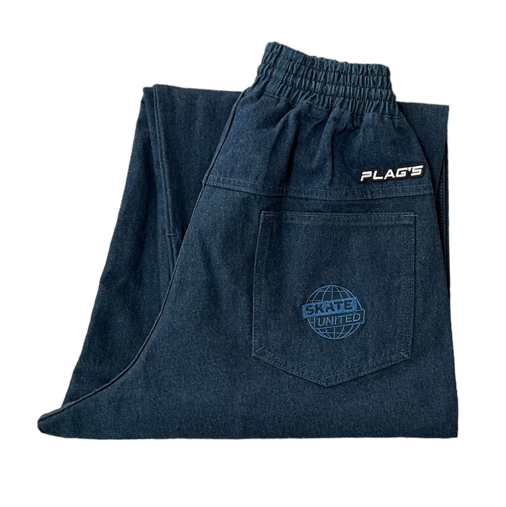 Pantalón Baggy Plag's Colab SU Indigo