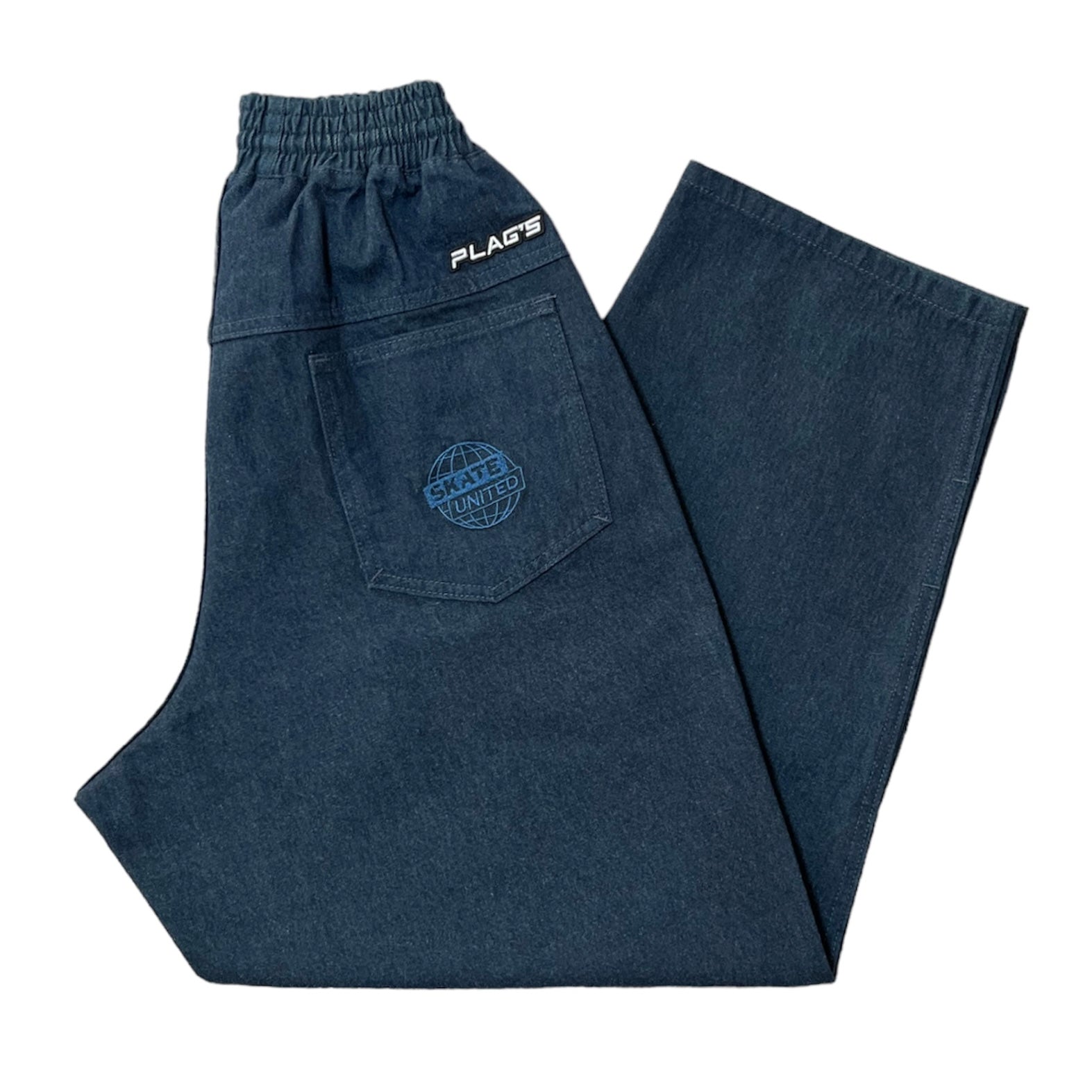 Pantalón Baggy Plag's Colab SU Indigo