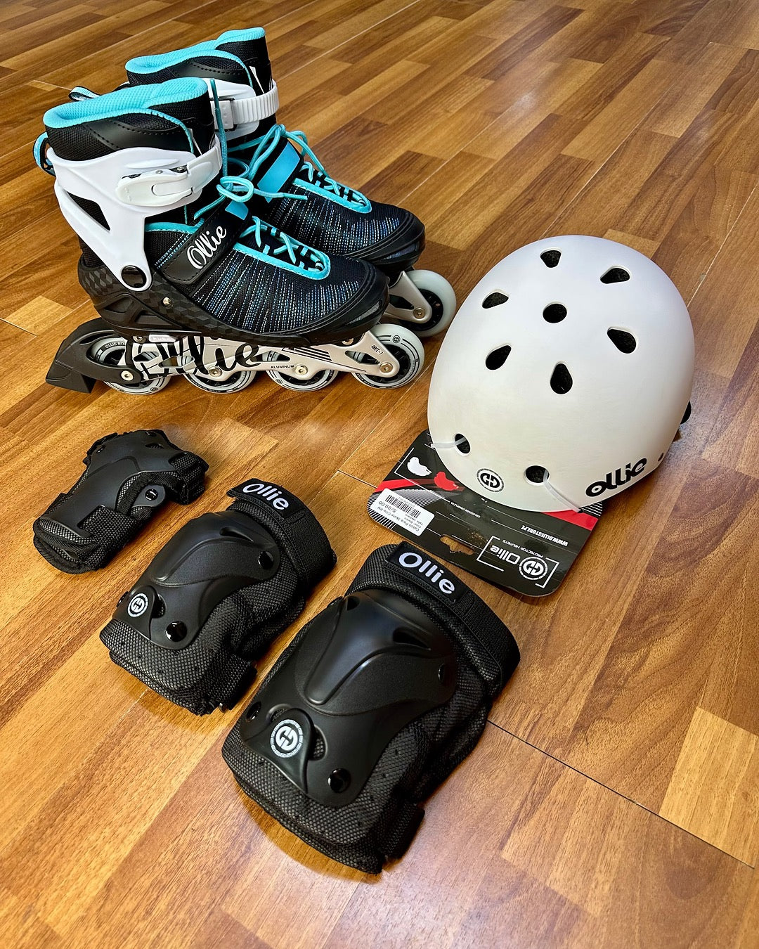 Patines Lineales Ollie Fitness Sky blue