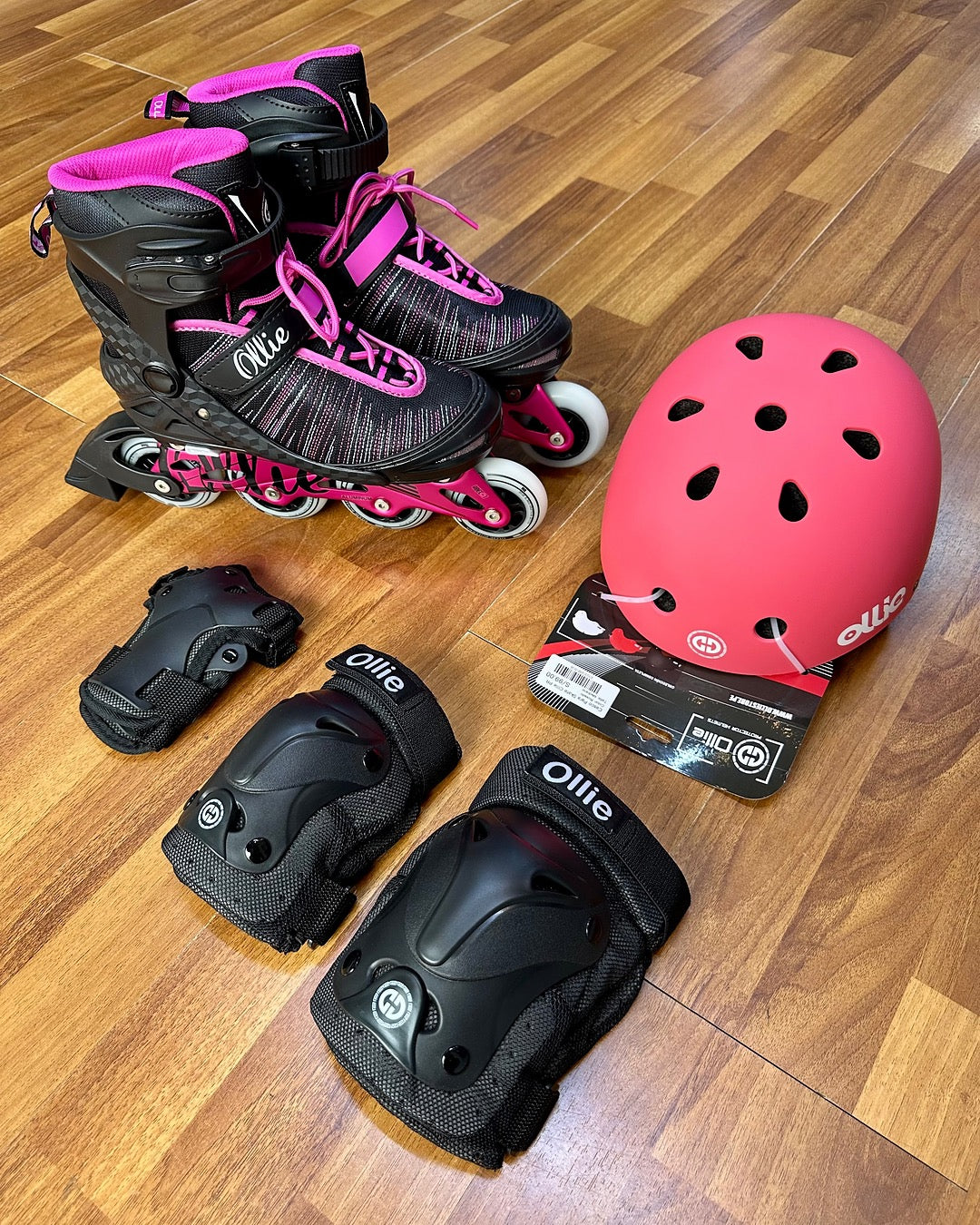 Patines Lineales Ollie Fitness Pink