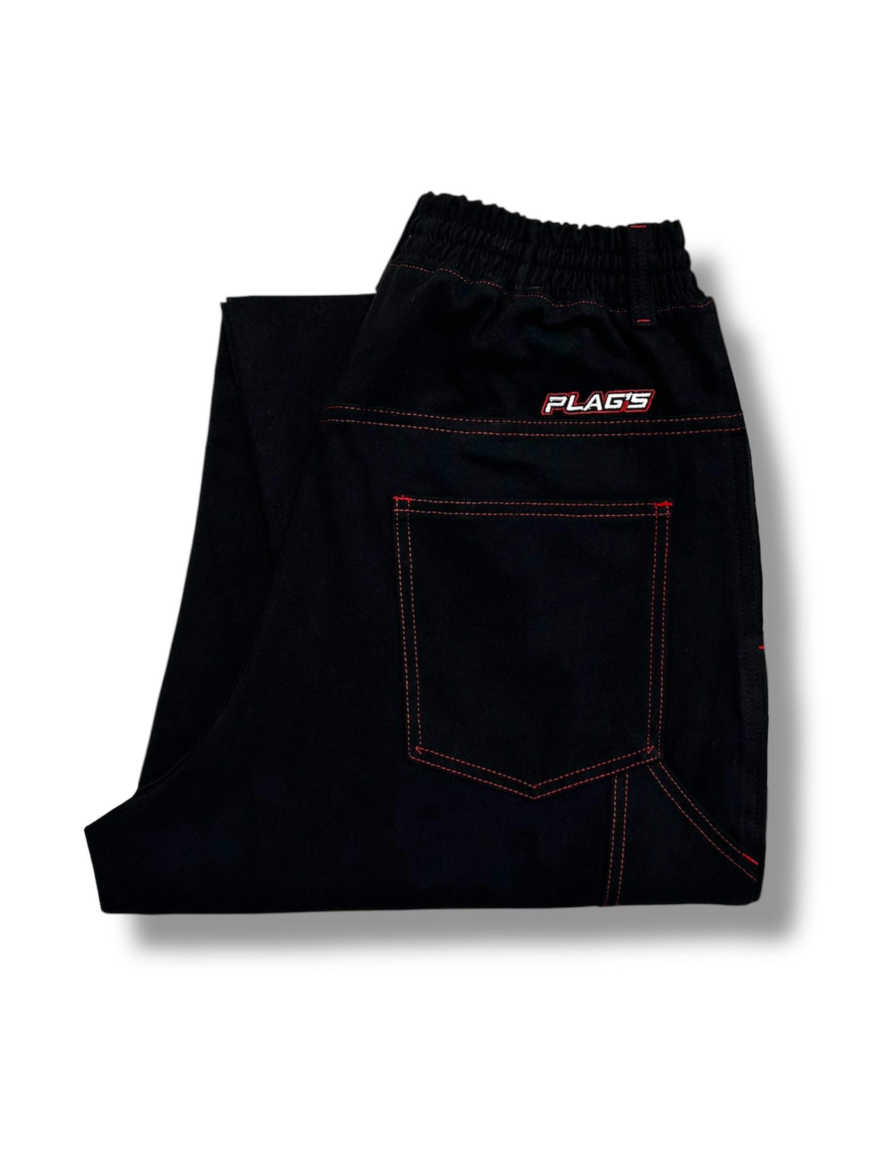 Pantalón Baggy Carpintero Plag’s Black Stitch