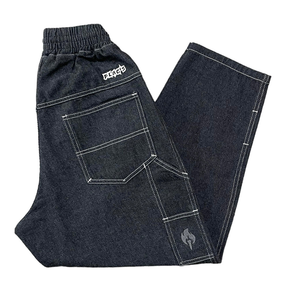 Pantalón Baggy Carpintero 4bidden Skateshop x Plag's Melange