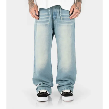 Pantalón Baggy Denim Overtake Washed Light