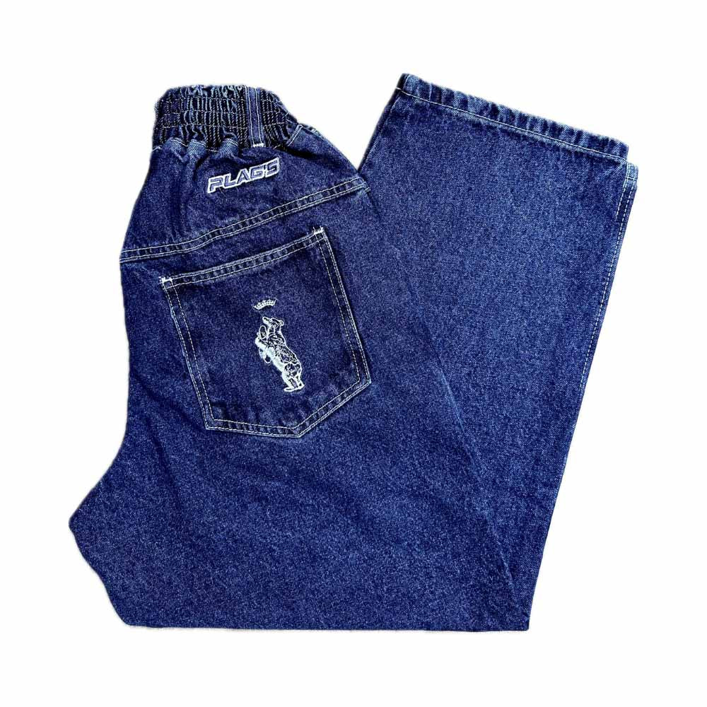 Pantalón Baggy Plag's Bear Azul