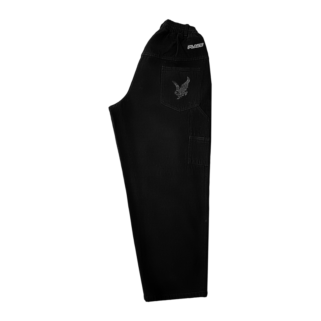 Pantalón Baggy Carpintero Plag's  Promodel Rivera Black