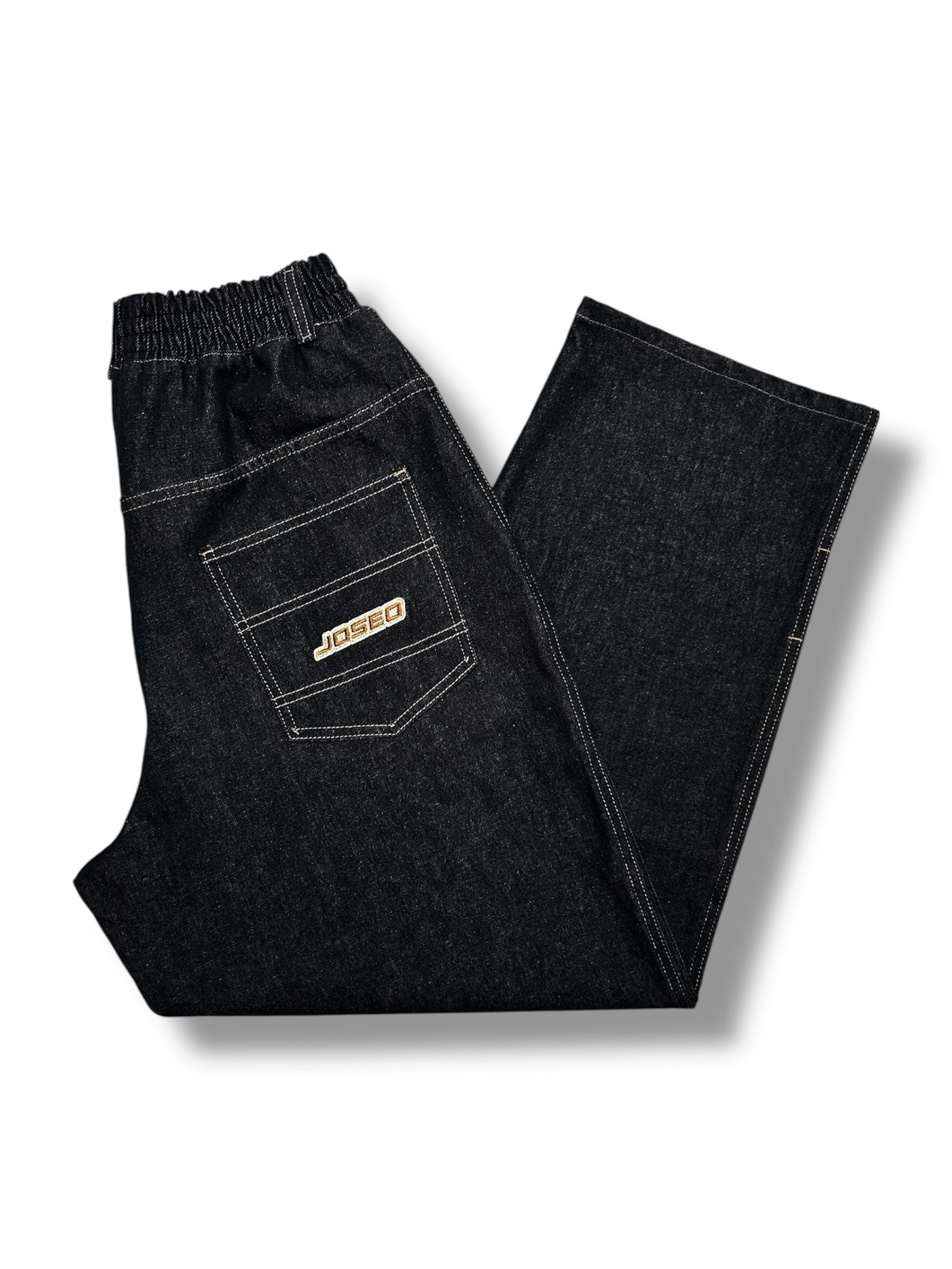 Pantalón baggy negro Plag’s Joseo corte amplio