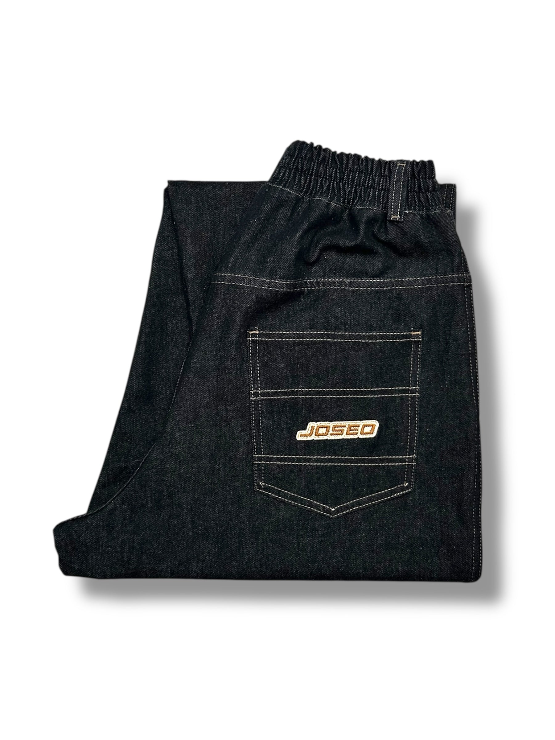 Pantalón Baggy Plag’s x Joseo Black Denim