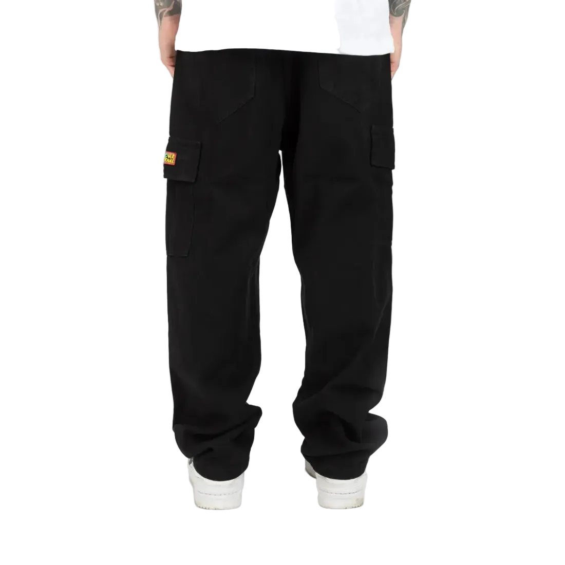 Pantalón Cargo Denim Overtake Black