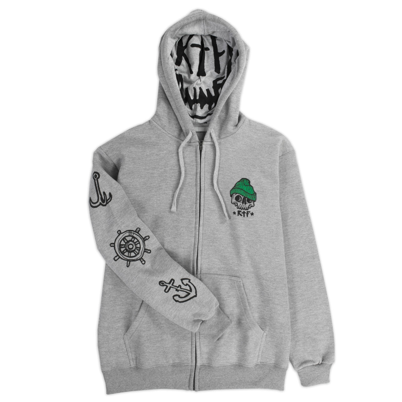 Polera RTF C/Capucha Triton