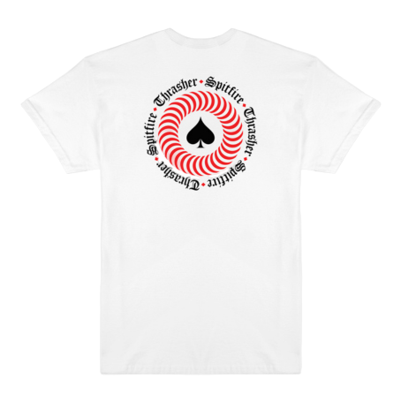 Polo Thrasher x Spitfire The End Oath White