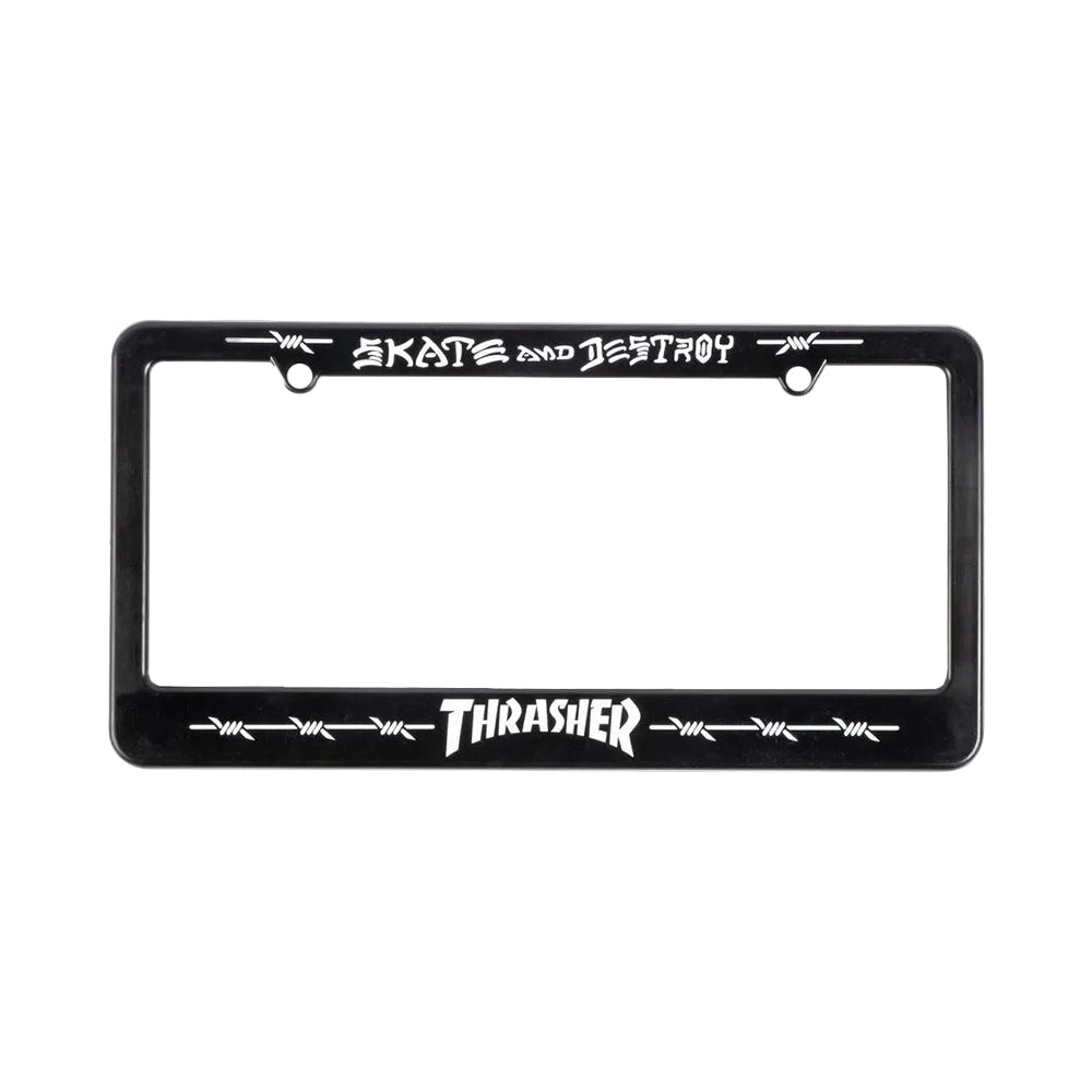 Porta Placa Thrasher Barbed Wire