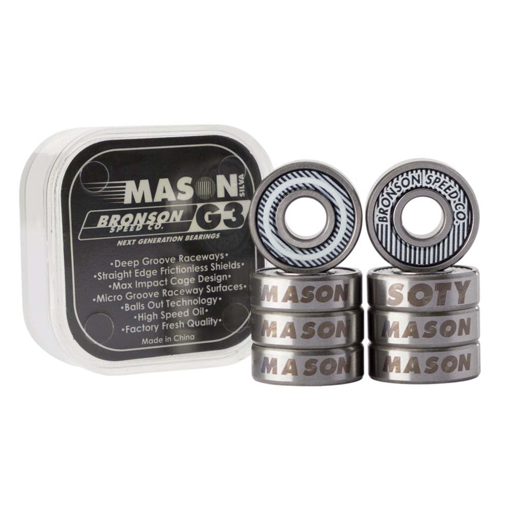 Rodamientos Bronson Mason Silva Pro G3