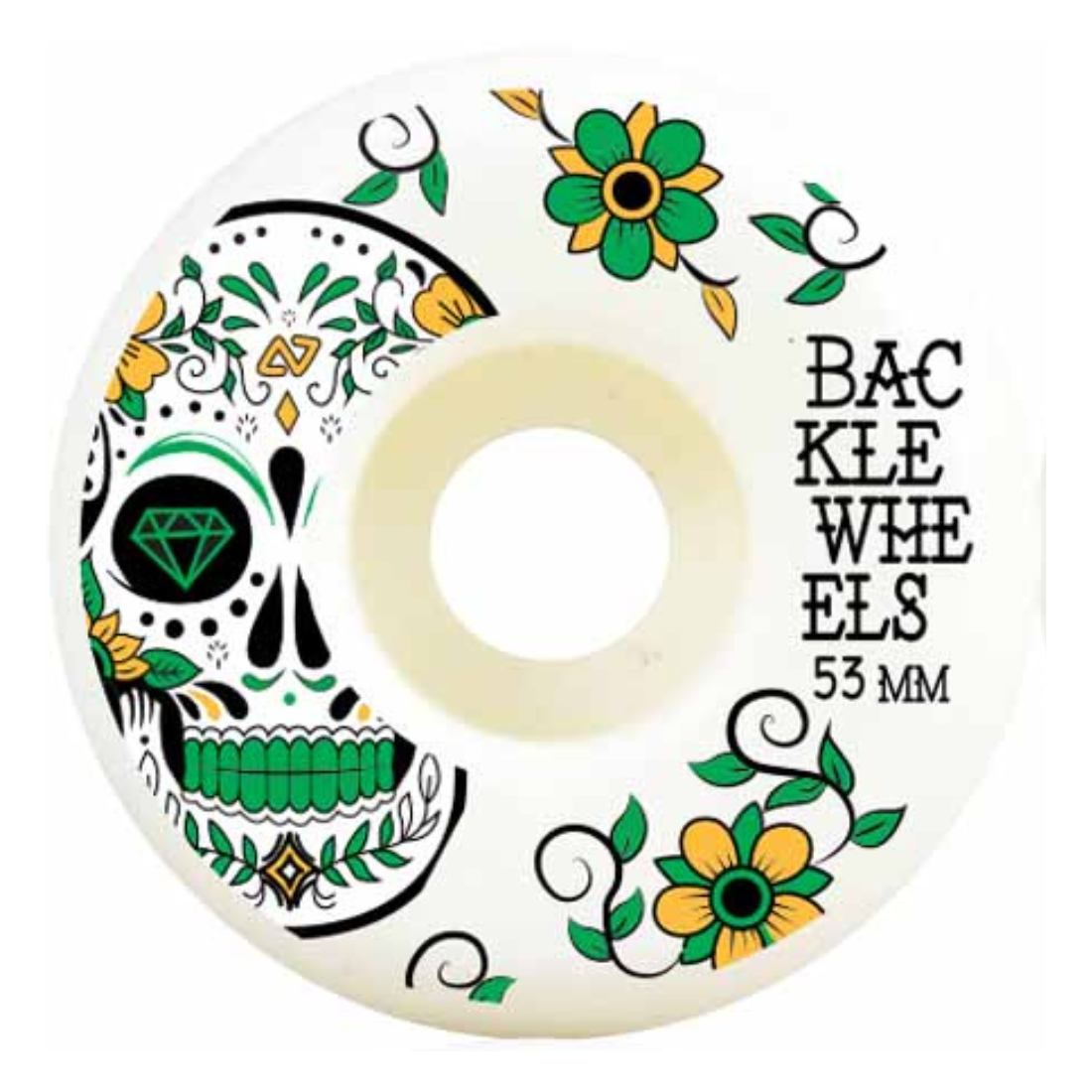 Ruedas Backle Mortality 101A 53 mm