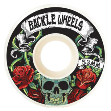 Ruedas Backle Skull Roses 53mm dureza 101A
