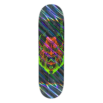 Tabla Creature Jhanka Shrine 8.5 con gráfico holográfico y arte fluorescente