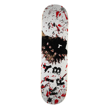 Tabla Death Wish Taylor Kirby Ironmind 8.25 con gráfico abstracto y esfera metálica