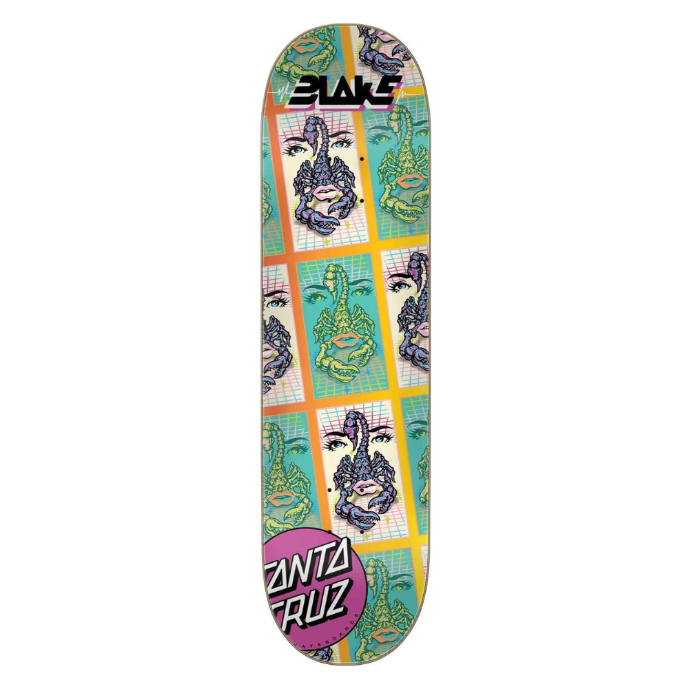 Tabla Santa Cruz Everslick Jhonson Danger Tile 8.375
