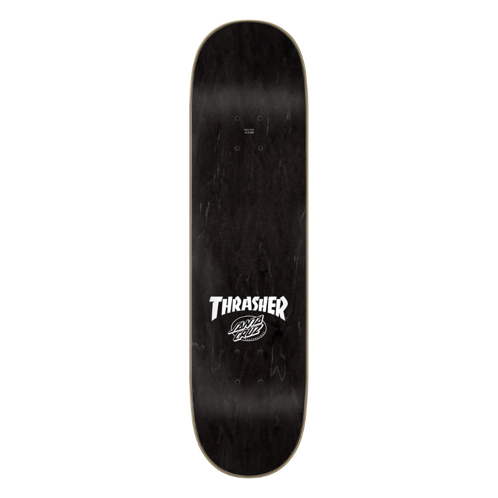 Tabla Santa Cruz x Thrasher Screaming Flame Logo 8.0 x 31.6
