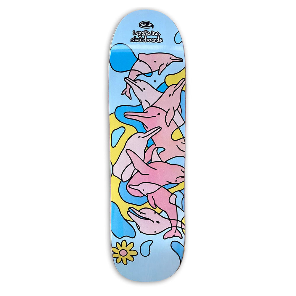 Tabla de Skate Legaña Amazonas pink dolphins 8.0