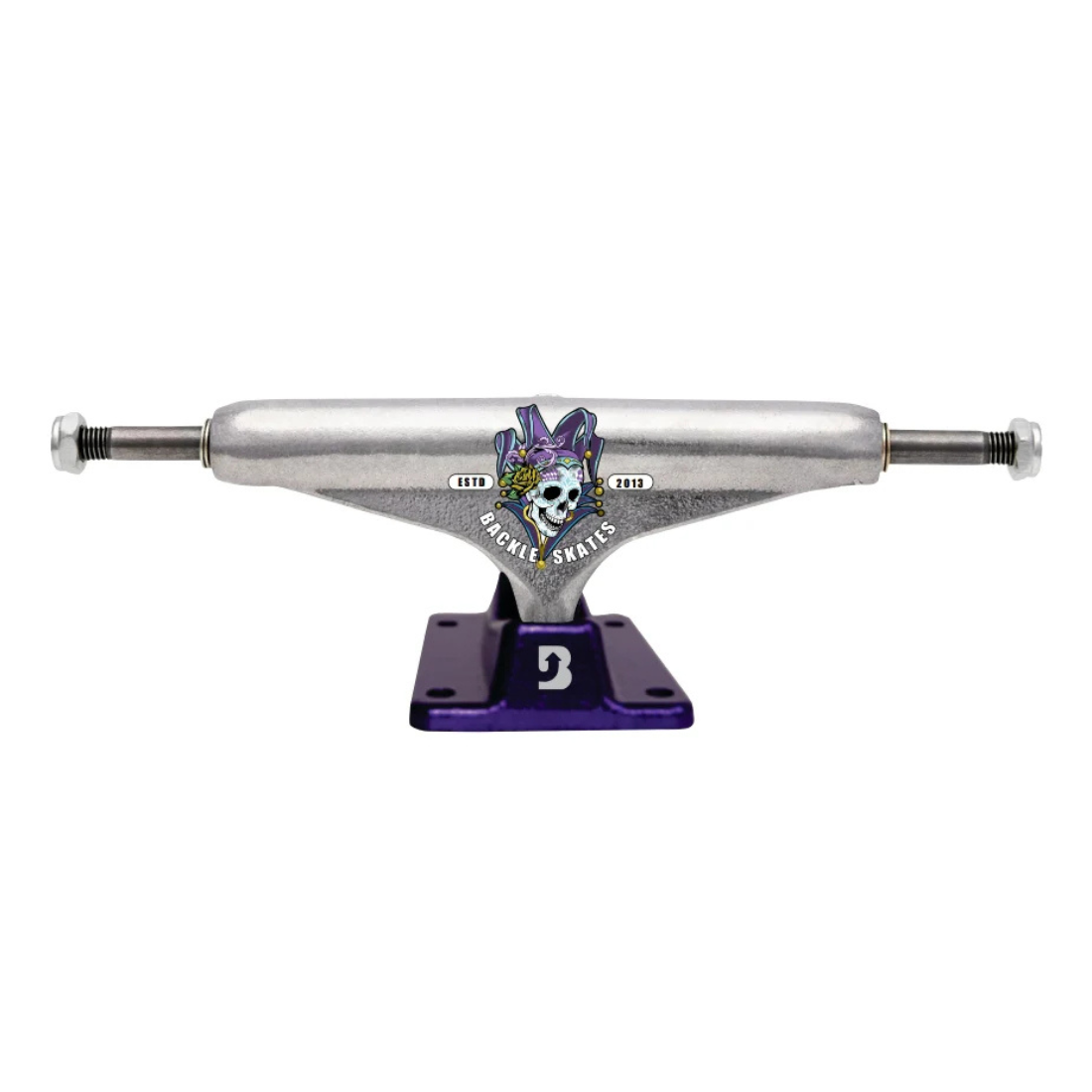Trucks Backle Hollow Lights Purple Skull Edition con base morada