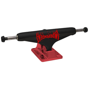 Trucks Independent Stage 11 Splatter Span Black Ano Red