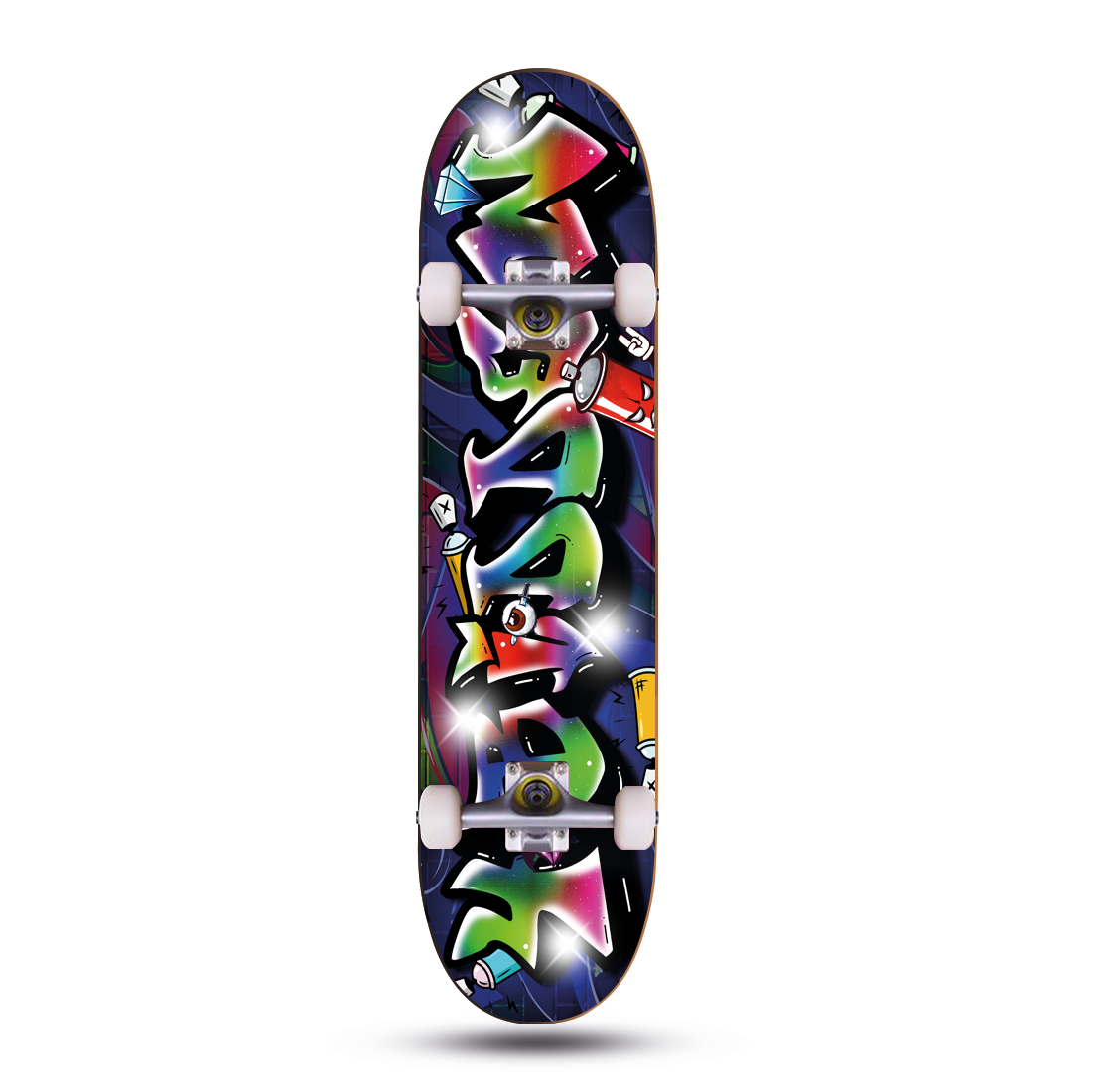 Skate Completo 4bidden Graffiti 4