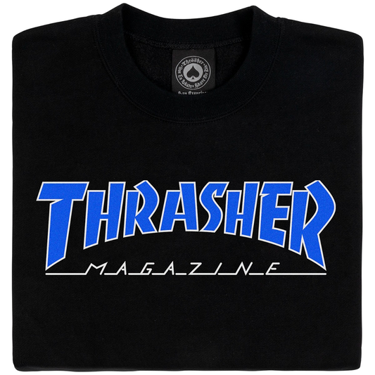 Chompa Thrasher Outlined Black/Blue