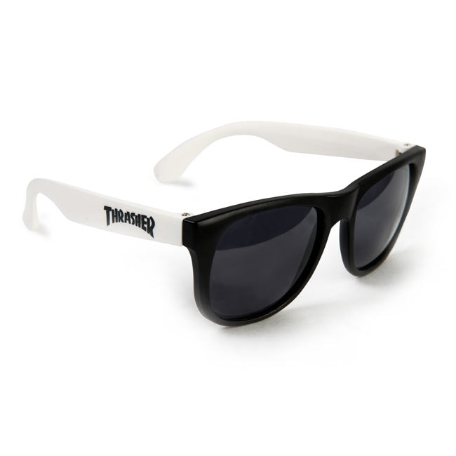 Lentes Thrasher blancos con lentes oscuros y protección UV400