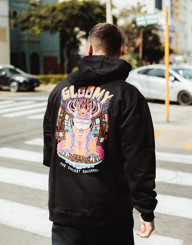 Polera Gloomy Con Capucha Hack